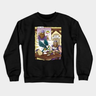 Minnesota Vikings Fans - Kings of the North vs Wretched Regurgitators Crewneck Sweatshirt